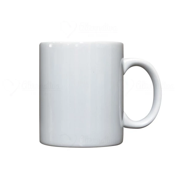 Caneca cerâmica branca